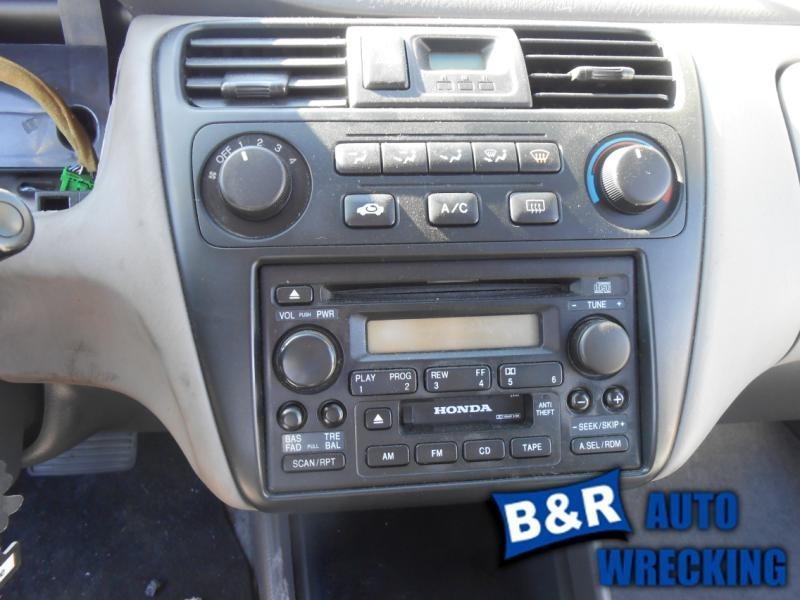 Radio/stereo for 01 02 honda accord ~ am-fm-cd-cass sdn 4 dr