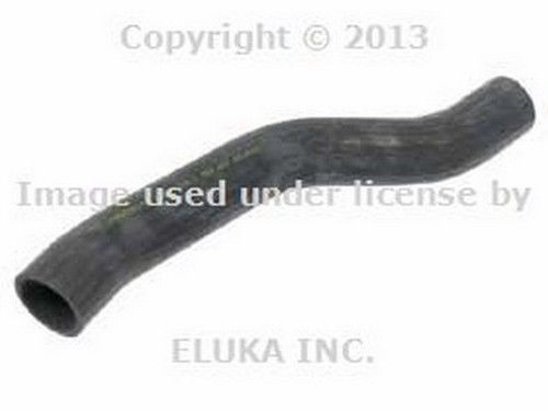 Bmw genuine cooling system radiator water hose e12 e24 528i 633csi 11531266467