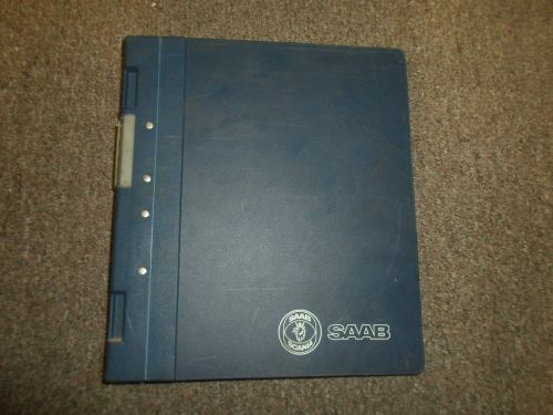 1994- saab 900 engine management system motronic 2.8.2 2.10.2 service manual set