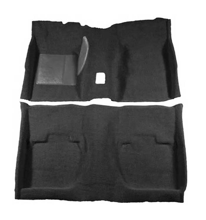 New! ford mustang molded carpet black 100% nylon made in usa high quality set