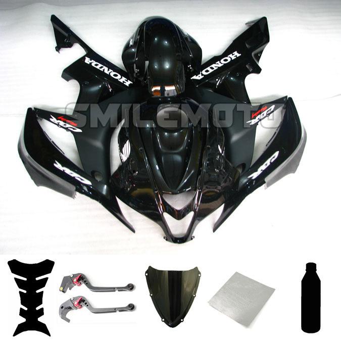 Bundle injection fairing windscreen levers for honda 2007 2008 cbr 600 rr f5 paj