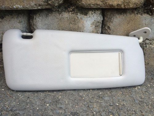 Bmw e36 sun visor w/ mirror passenger side covering right sand gray 51168237114