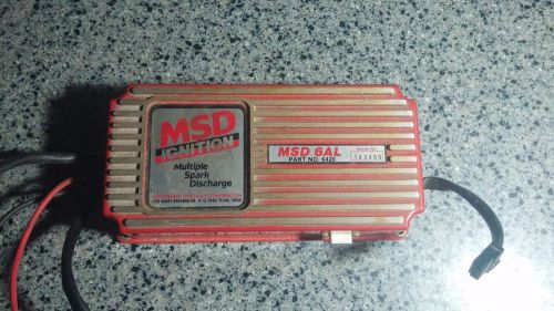 Msd 6al ignition part no. 6420 w/8000 rpm pill