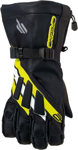 Arctiva snow snowmobile men&#039;s 2017 meridian gloves (black/yellow) xl (x-large)