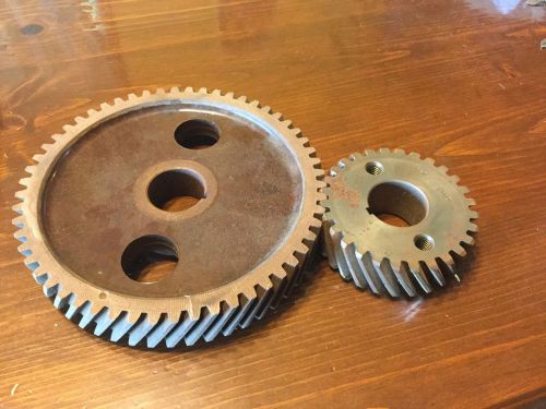 Willys 1946-71 henry j 1951-53 4-cylinder timing gear set new old originals w/bo