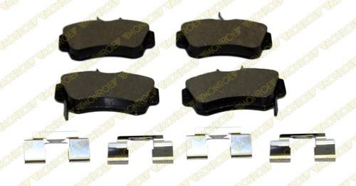 Monroe dx841 brake pad or shoe, front-monroe dynamics brake pad