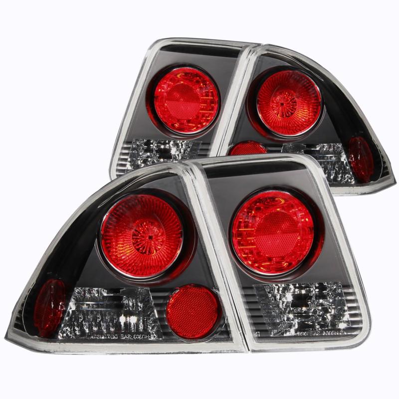 Anzo usa 221048 tail light assembly 01-05 civic