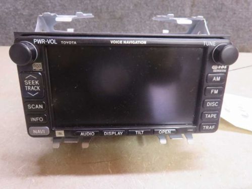 Info-gps-tv screen player navigation w/screen assembfits 02-05 lexus gs300 69282