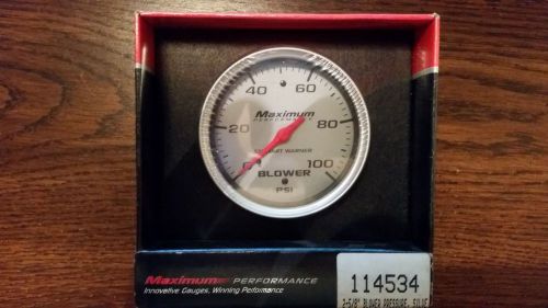 Stewart warner maximum performance series gauges 114534