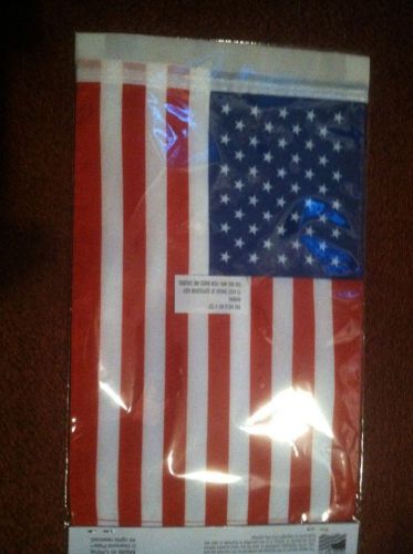 Motorcycle 6 x 9 american flag