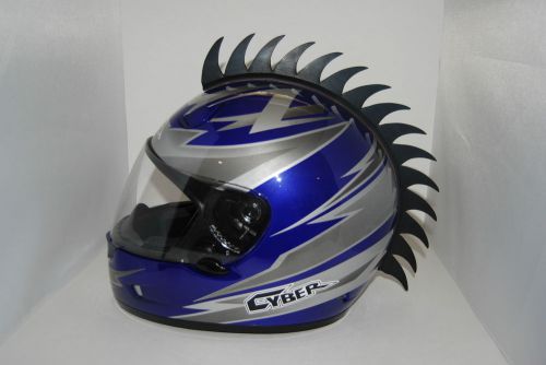 Motorcycle helmet mohawk warblade warhawk -2 options choose! 15 inches! cut to s
