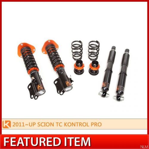 Ksport kontrol control pro coilovers kit for 2011 11 scion tc  csc070-kp stance