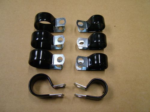 Vintage car wiring harness cable clamps set