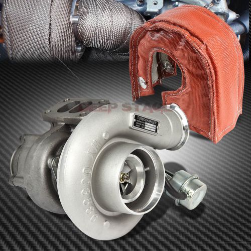 Hx35w turbo/turbocharger 94-98 dodge ram 25/3500 cummins ar.66+red heat blanket