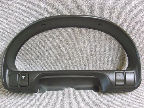 1993 1998 subaru legacy bg bd rhd speedometer gauge trim frame w switch jdm oem