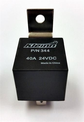 Kleinn train horns spdt 24 volt relay 344