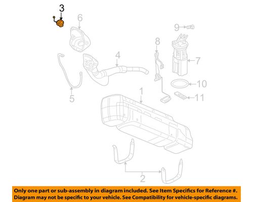 Gm oem fuel system-fuel filler housing or hose 15763227