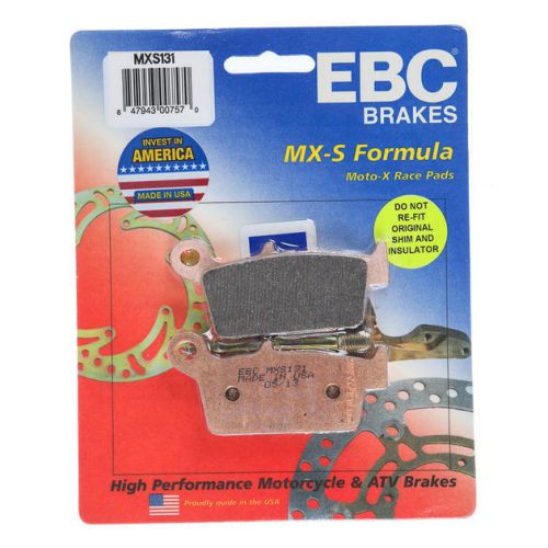 Ebc mxs race brake pads rear fits yamaha wr400f 1999-2001