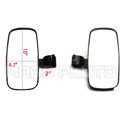 2&#034; side view high impact mirror for utv polaris rzr xp 1000 900 can am john deer