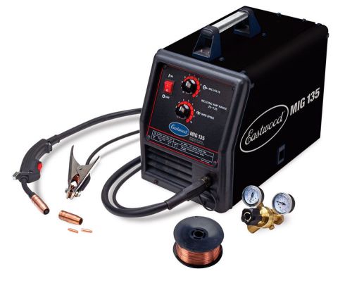 Eastwood mig welder 120v input 25-135 amp output p/n 12011