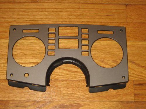 1985 pontiac fiero instrument gauge cluster bezel