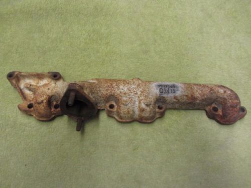 1955-1956 corvette exhaust manifold, *original* 265/v-8 exhaust manifold 3837069