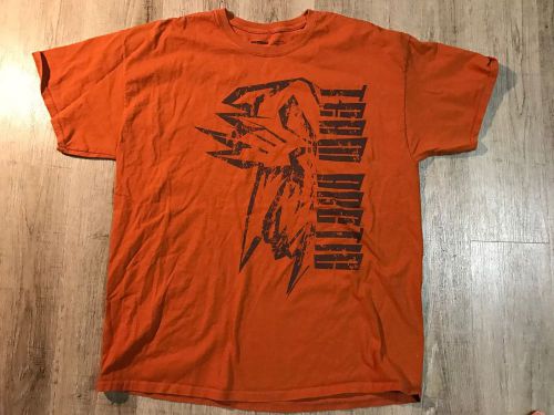 Arcticwear by arctic cat mens xl orange short sleeve tee print team arctic good