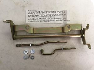 Ford fe dual quad throttle linkage 427, 2x4 barrel