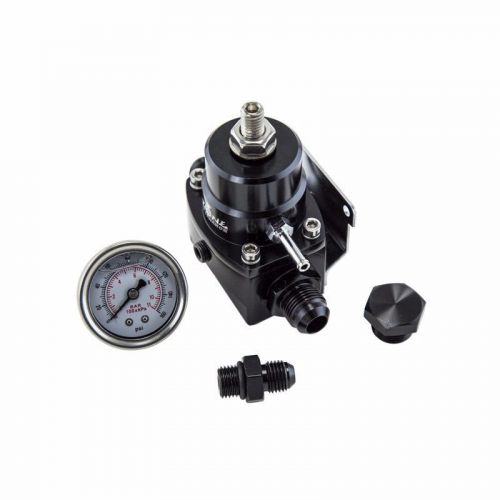 High pressure fuel regulator w/ boost -8an 8/8/6 pressure regulator with gauge