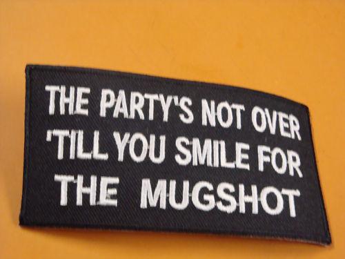 The party's not over...biker patch new!!