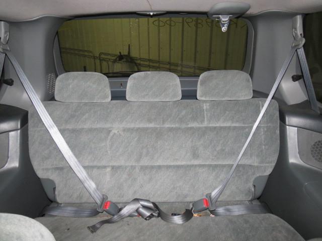 2000 honda odyssey rear seat belt & retractor only 3rd row left gray