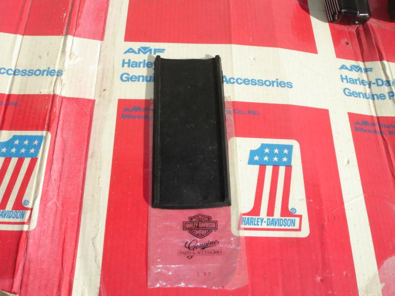 Nos harley-davidson flh shovelhead gas tank filler panel strip