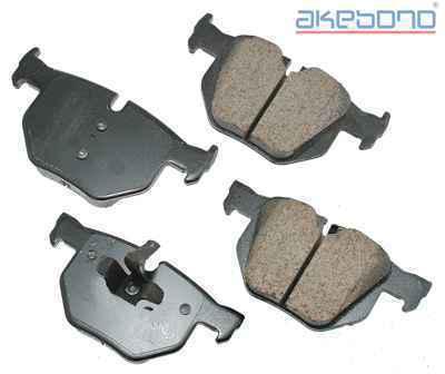 Akebono eur1170 brake pad or shoe, rear-euro ultra premium ceramic pads