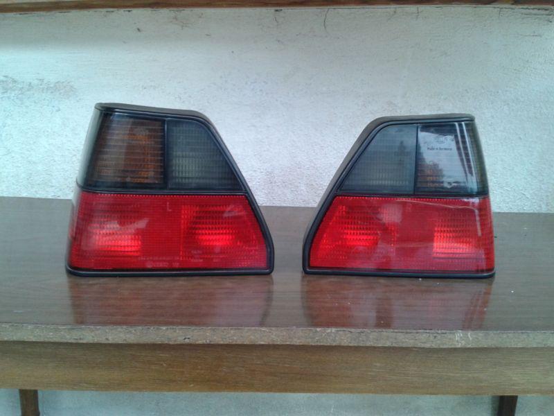 Vw golf mk2 us / westmoreland gt (gti / g60 / 16v) rare tail lights rückleuchten