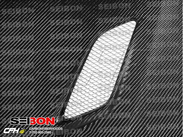 Seibon carbon fiber mg-style carbon fiber hood kit auto body acura, honda civic,