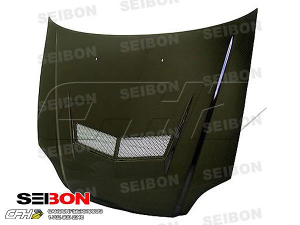 Seibon carbon fiber vsii-style carbon fiber hood kit auto body honda civic 96-98