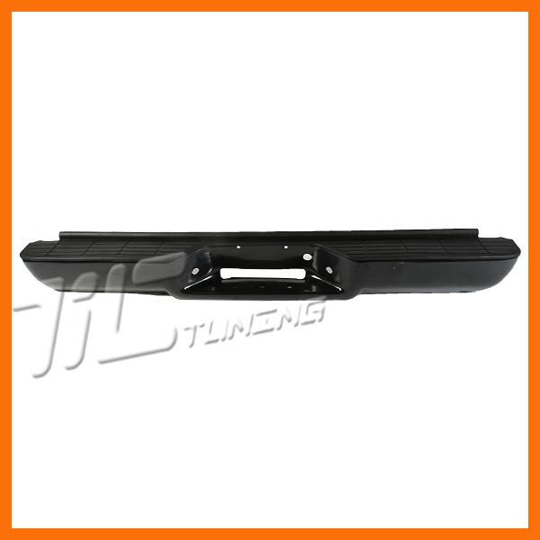 92-99 chevy gmc suburban rear bumper face bar gm1102546 steel primered pad holes