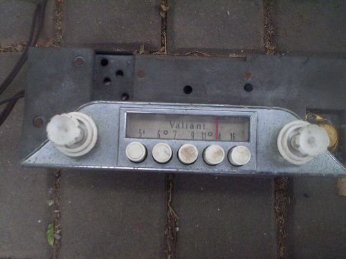 1961 plymouth valiant original stock radio 61 1960 61