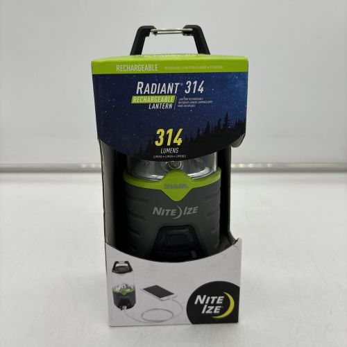 Nite ize radiant 314 rechargeable led lantern camping lantern power bank 5 modes