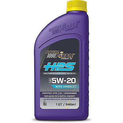 Royal purple 5w20 hps multi-grade oil 1 quart roy31520