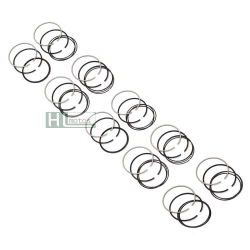 8pcs piston rings set repair kit std for bmw 735i 735li e65 e66 3.6 v8 n62b36