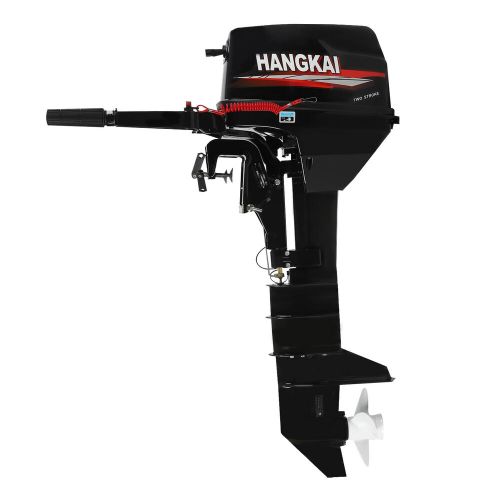 Hangkai 12 hp 2 stroke outboard motor boat engine w/ water cooled cdi long shaft