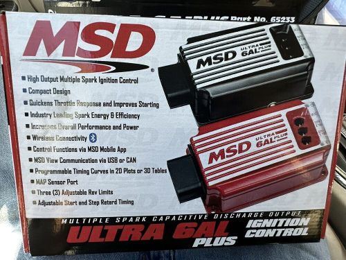 Msd ultra 6al plus ignition control - black. part #65233