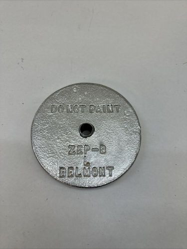 Sea shield zep 5 metal guard 5” zinc anode - usa