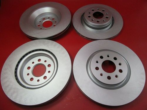 For maserati levante front rear brake rotors set 4pcs # 269 premium quality new