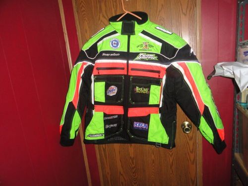 Arctic wear cat authentic team snowmobile racing jacket blast lined adult large