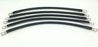 4 gauge golf cart battery cables for club car ds 48 volt, w/felt rings