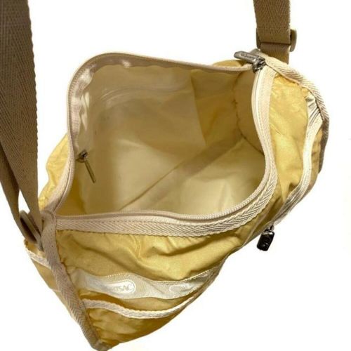 Lesportsac shoulder bag - light yellow lesponylon