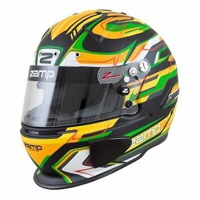 Zamp helmet rz-70 medium grn/blk sa2020/fia8859 h760c49m