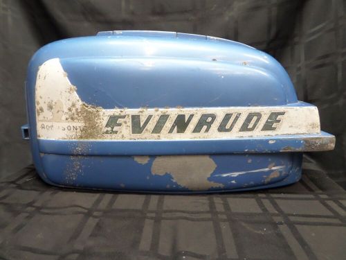 1955 evinrude 25018 25hp cowling shroud cover hood outboard motor johnson